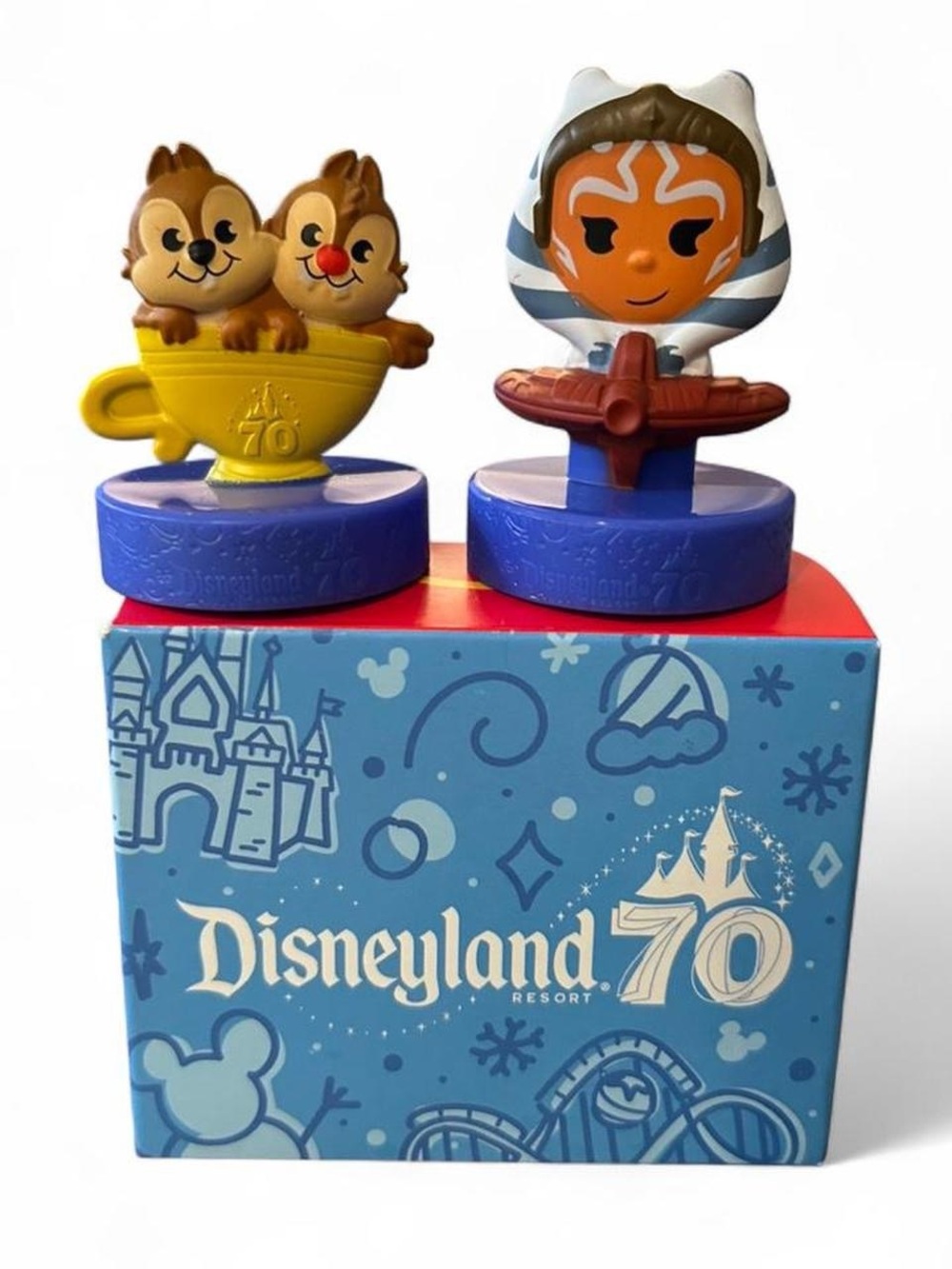 Disney 70th Anniversary Happy Meal Toy #28 - Ahsoka Tano & Chip 'n' Dale